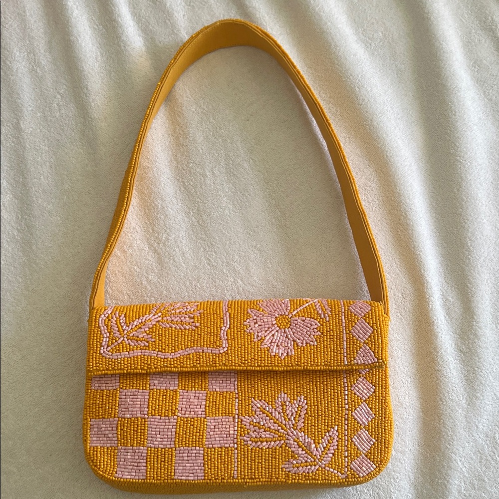NWOT Anthropologie Fiona beaded bag